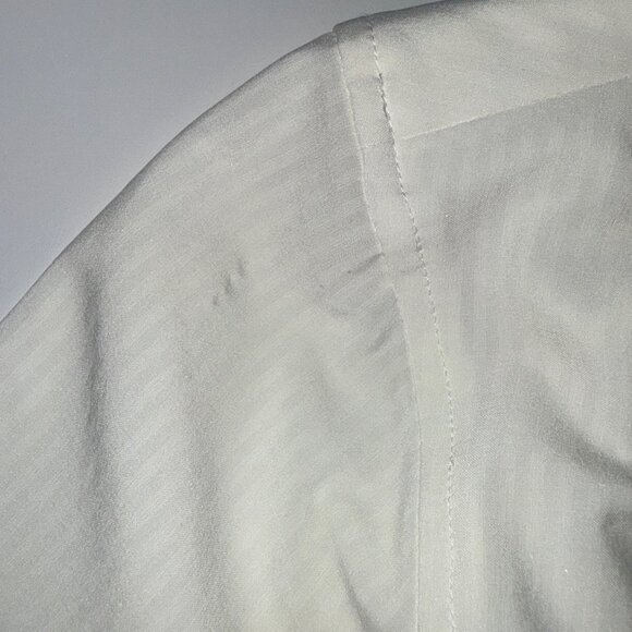 Coolibar Fiera Smart Shirt Mens M White UPF 50+ Polyester Spandex UV Protection - Picture 7 of 8